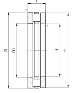 81180-M-P5 - Cylindrical Roller Thrust Bearings