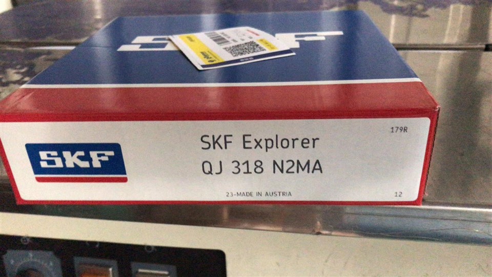 SKF QJ 318 N2MA 90x190x43mm - Four-Point Contact Ball Bearing With Locating Slots